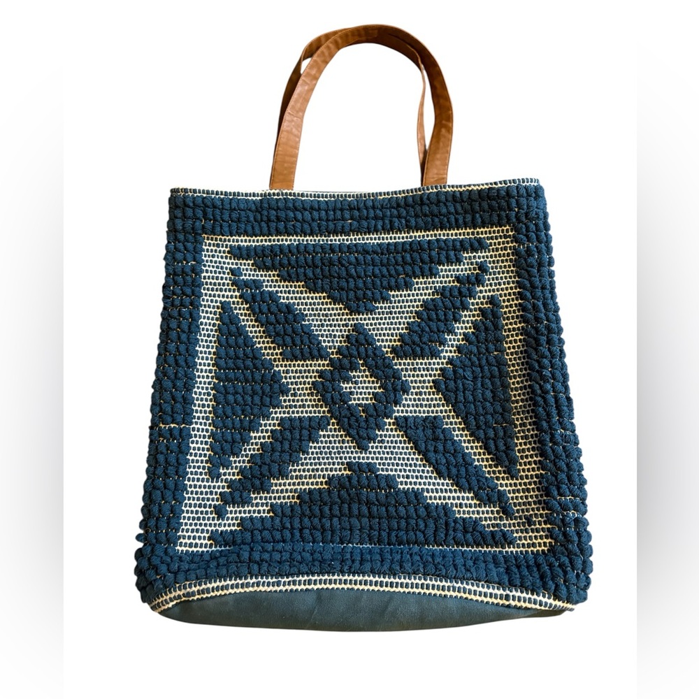 Aphorism Anthropologie Tote Navy